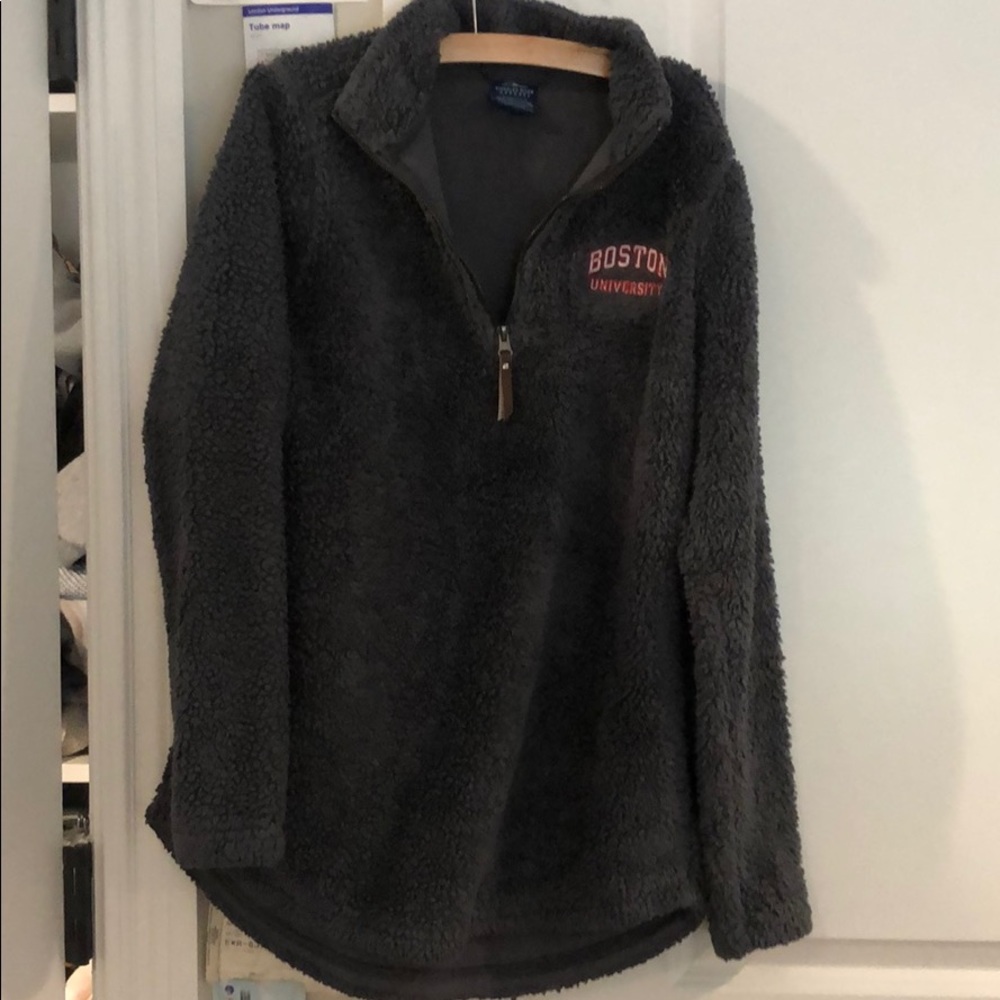 Boston University Teddy Quarter Zip